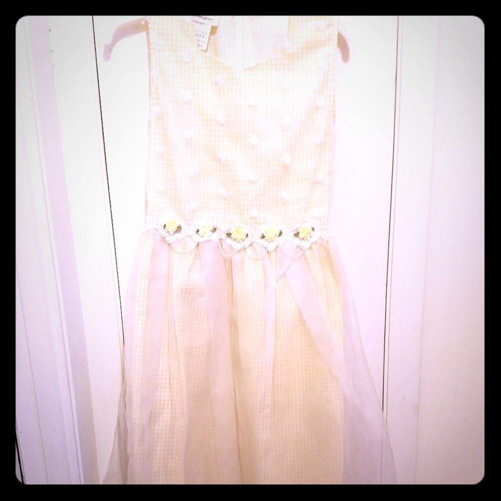 Yellow Girls Dress